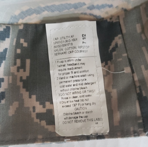 Military Cap Hat Pin Armed Forces Uniform Camo - Picture 6 of 6